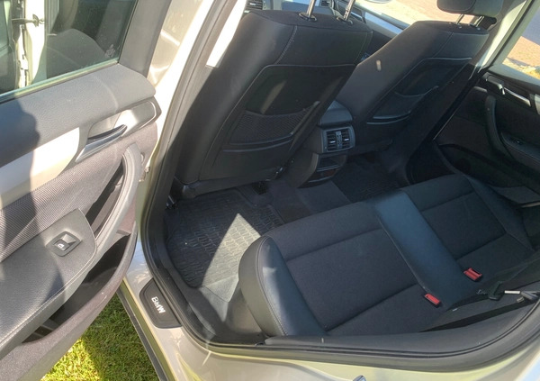 BMW X3 cena 59900 przebieg: 170000, rok produkcji 2013 z Krynki małe 121